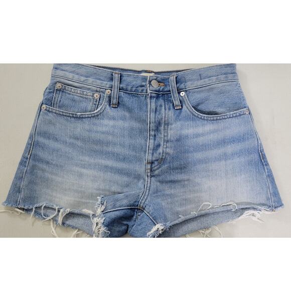 Madewell Shorts Womens Size 25 Relaxed Denim Cutoffs Summer Biker Rock Casual - Picture 2 of 10